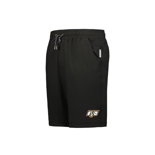 [223504.080.XS-LOGO1] Men's Ventura Soft Knit Shorts (Adult XS, Black, Logo 1)