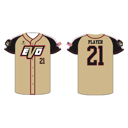 Evo Baseball 2024 - Youth Team - Extra Gold Jersey