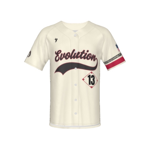 Evo Baseball 2024 - National Team - Extra Cream Jersey