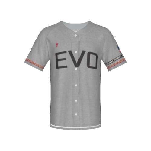 Evo Baseball 2024 - National Team - Extra Grey Jersey