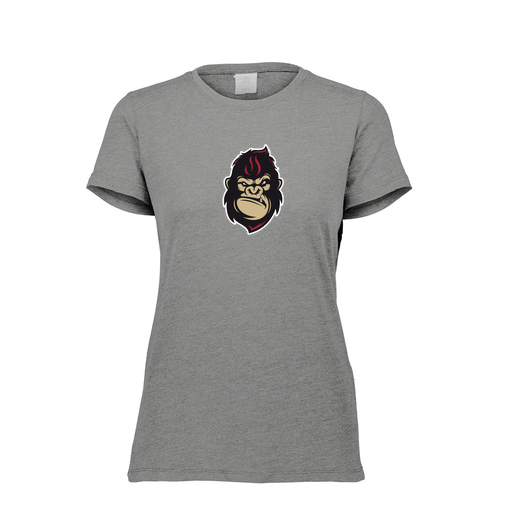 [3067.013.XS-LOGO3] Ladies Ultra-blend T-Shirt (Female Adult XS, Gray, Logo 3)