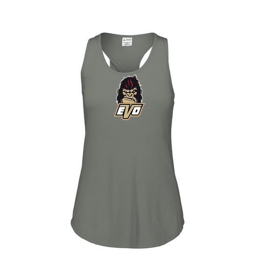 [3078.013.S-LOGO2] Ladies Tri Blend Tank Top (Female Adult S, Gray, Logo 2)